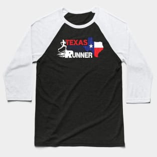 Texas running novelty, i love texas Baseball T-Shirt